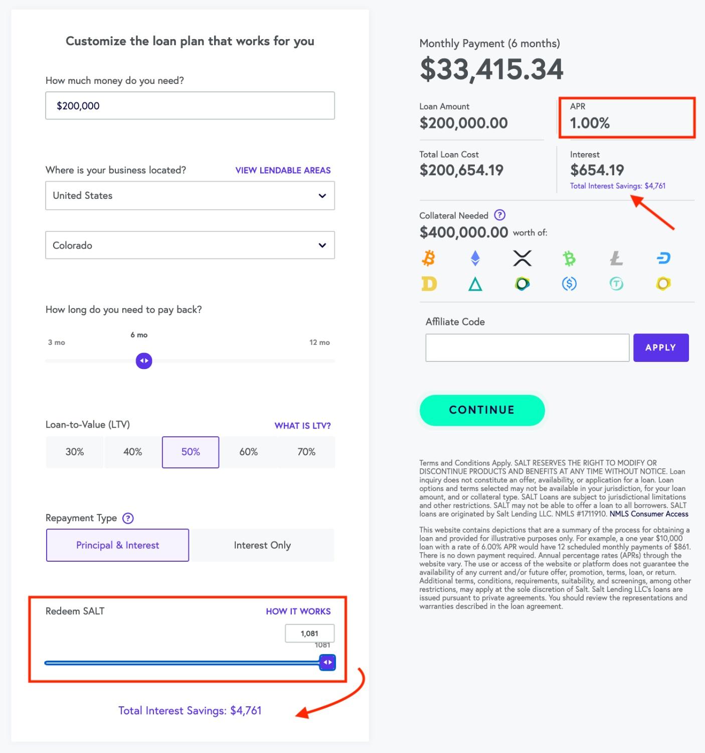 PROMO: Want a rate as low as 1%? Just add SALT. - SALT Lending