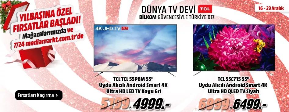 tcl mediamarkt ta akilli televizyon