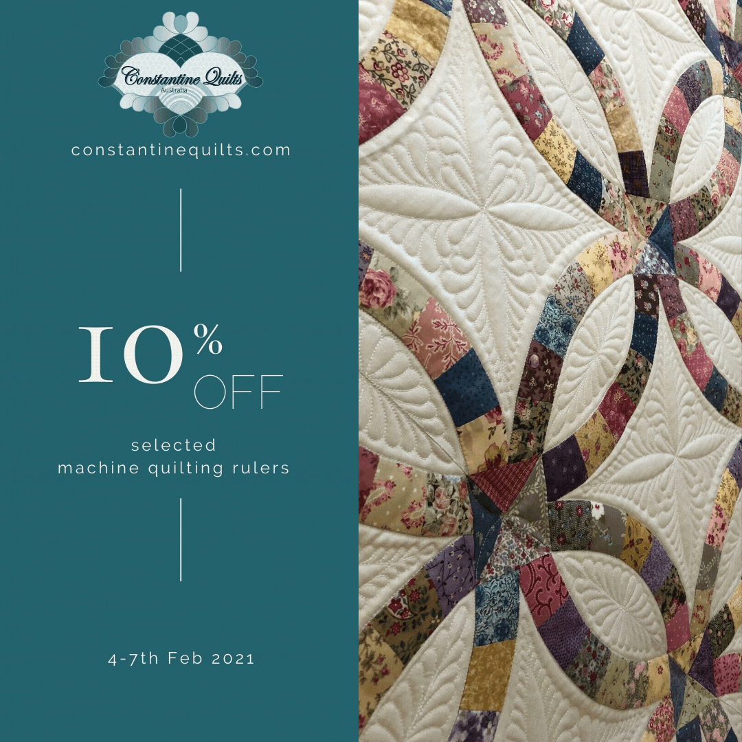 garden lines collection constantine quilts longarm rulers