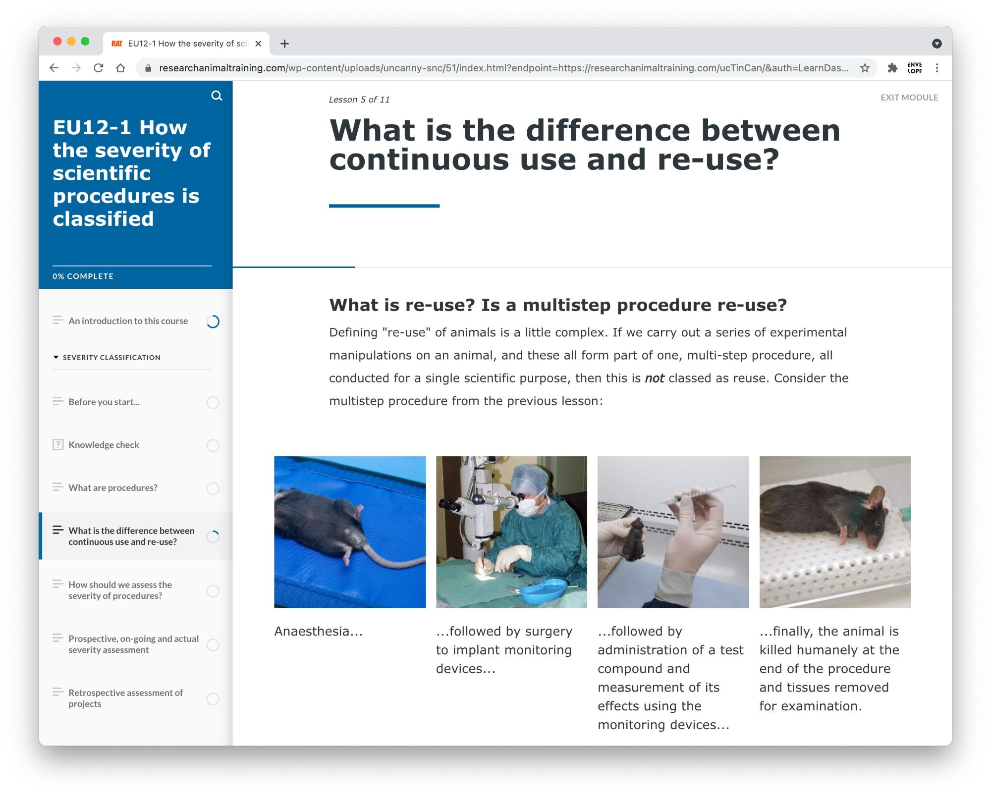 Research Animal Training An Interactive Resource Hub