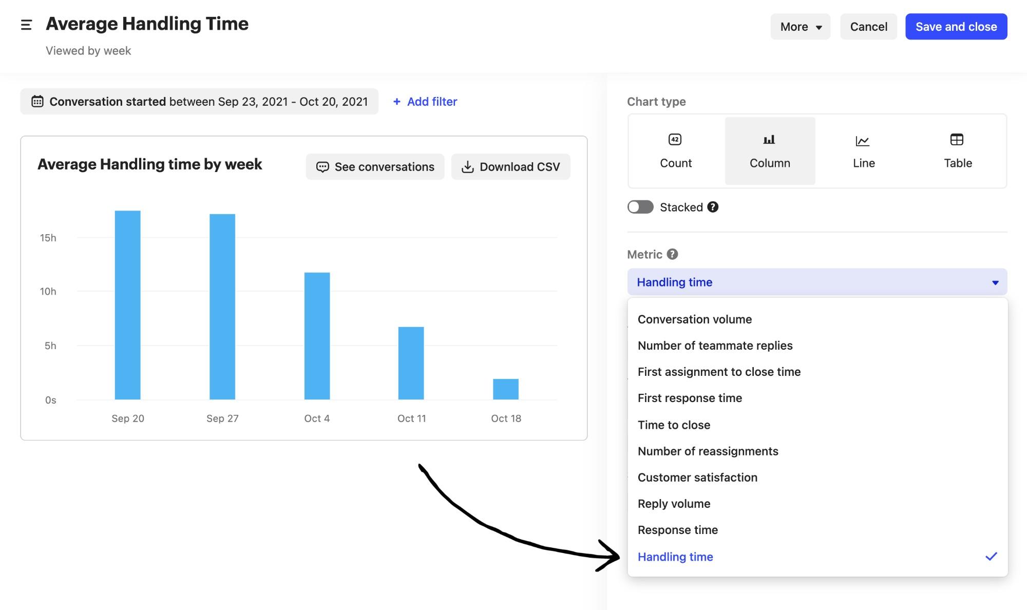 New handling time metrics to help you understand team capacity and ...