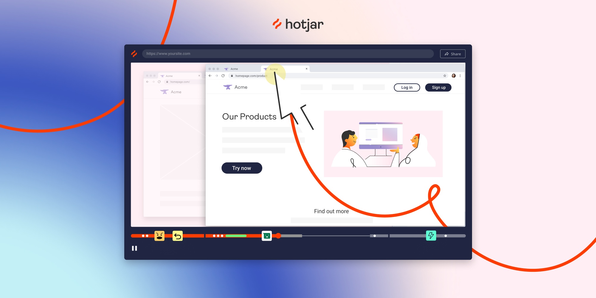 See exactly what your users see with the latest Recordings improvements - Hotjar
