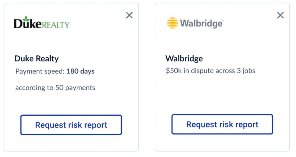Request Risk Reports Directly within Job Radar Levelset Beamer