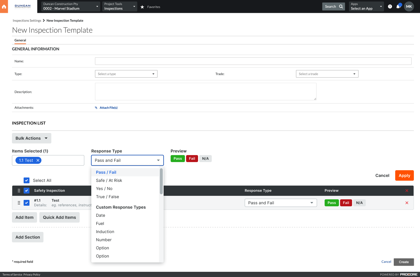 Simplify the Way You Build and Edit Inspection Templates Simplify the Way You Build and Edit Inspection Templates