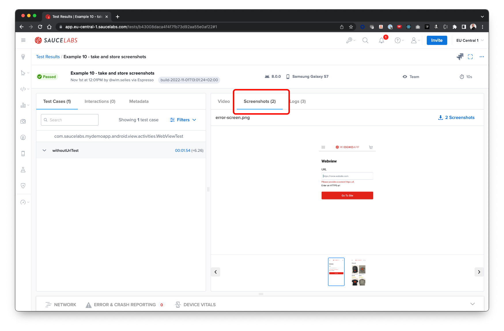 Now Available Take Screenshots with Espresso