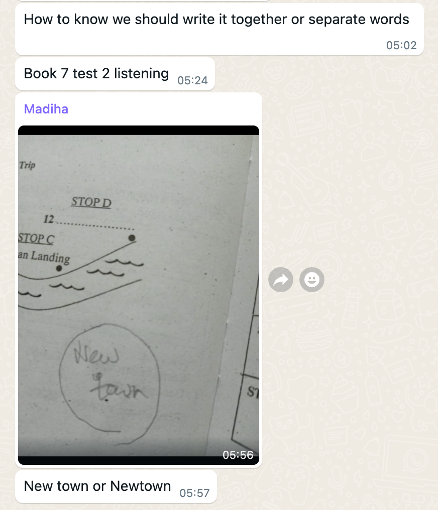 Listening Is "New Town" one word or two words? IELTS with Fiona Beamer