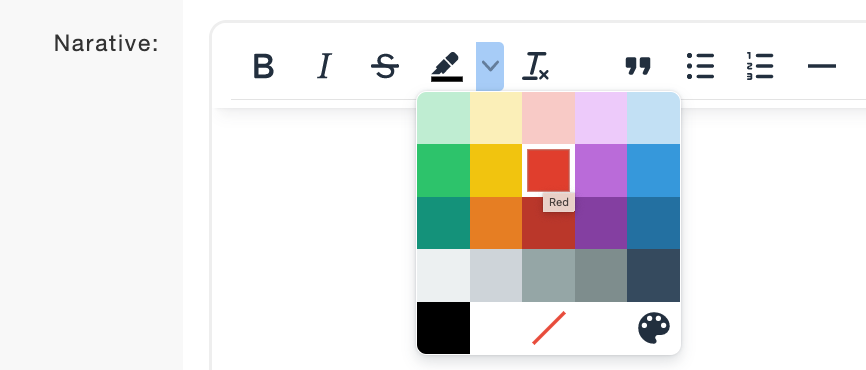 Rich Text Color Code Rich Text has arrived! 🎨 Add font styles to your reports. - D4H