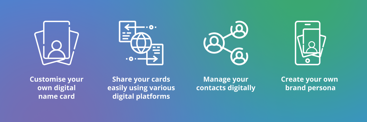 Stay top of mind with Digital Name Card! - GoalsMapper