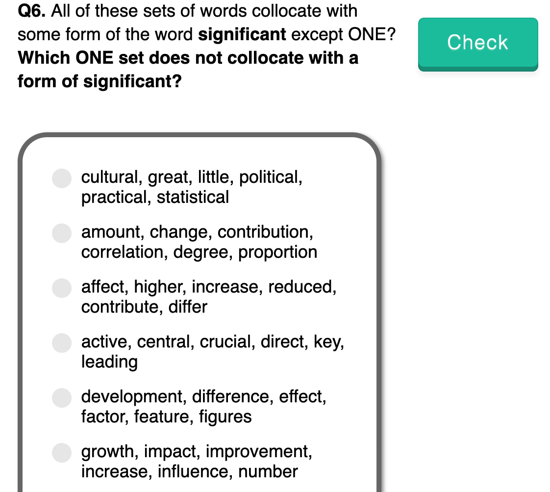 Collocations: significant, significance - IELTS with Fiona