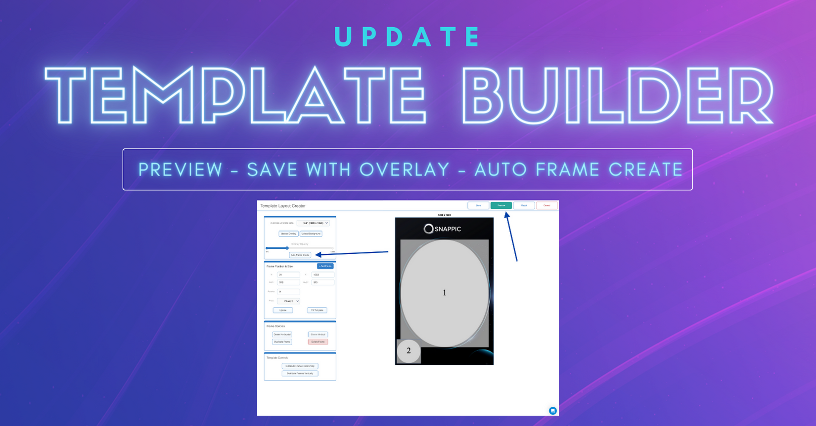 Improved Template Layout Creator - Snappic