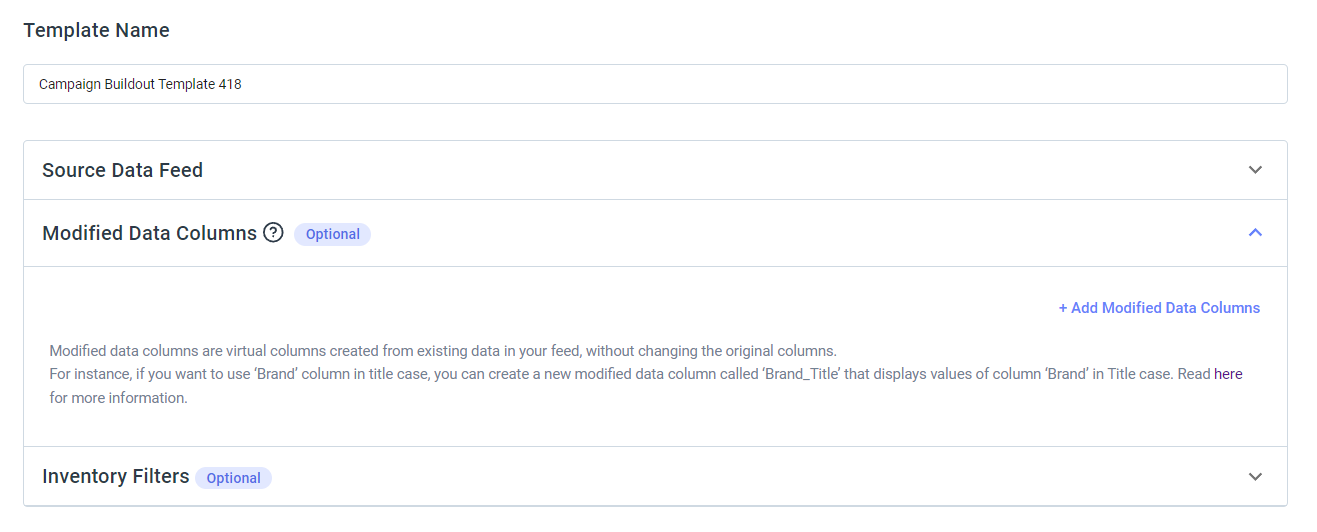 Modify Column Data to use in Campaign Automator Templates - Optmyzr ...