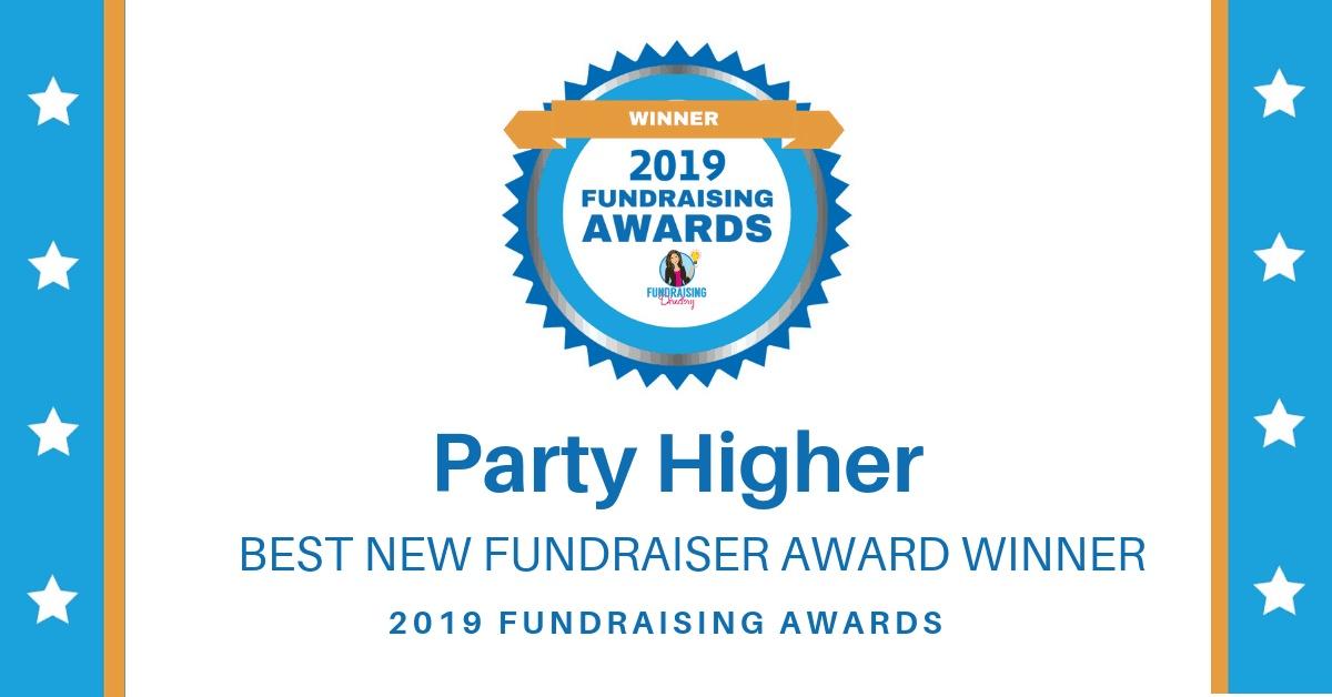 Best New Fundraiser Award 2019 Fundraising Directory Beamer