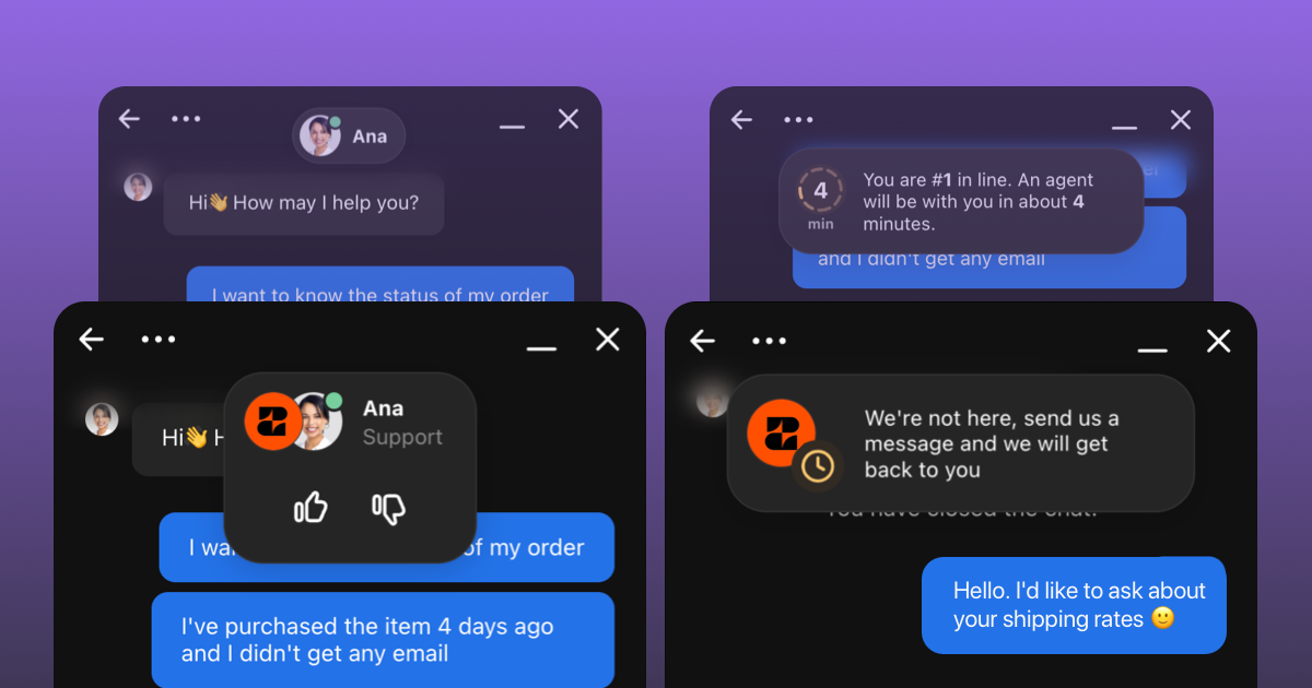 A fresh new top bar for a smoother chat
