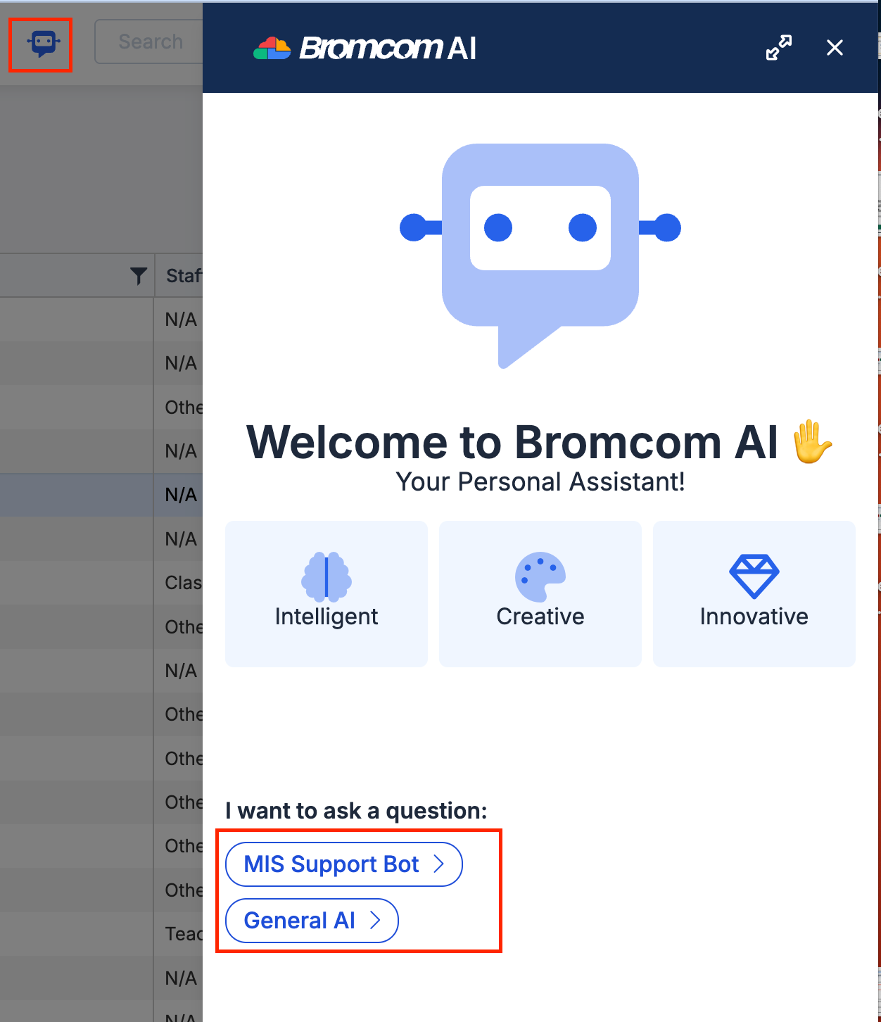 Using Bromcom Bromcom AI - Naming Updates for the Bromcom AI Bots - Bromcom