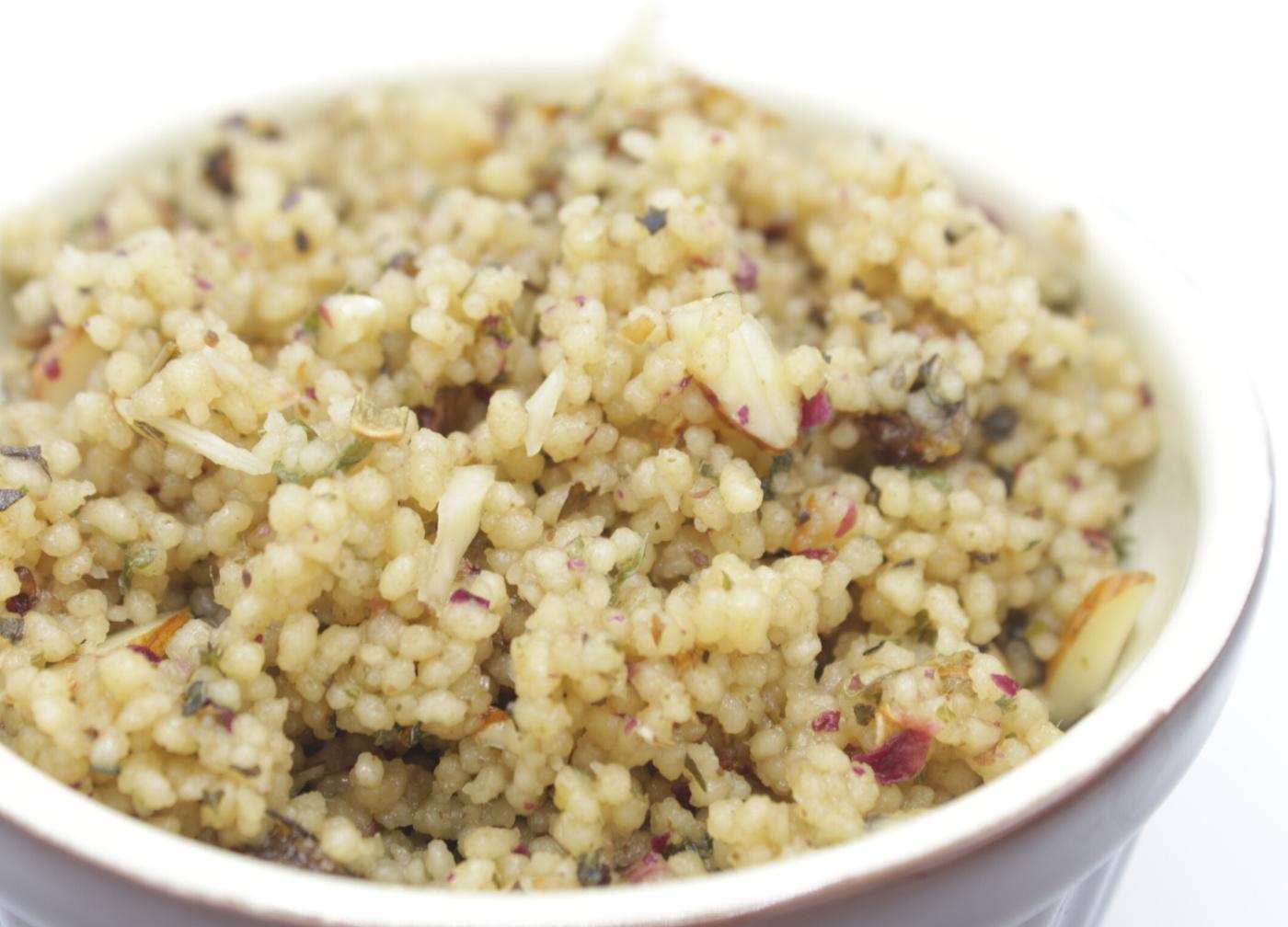 Rose & Dried Fruit Couscous Huckleberry Mountain Botanicals Beamer