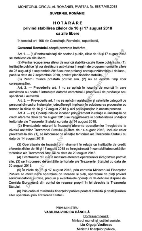 Hg Zile Libere 16 17 August 2018 Fsanp Ro Beamer